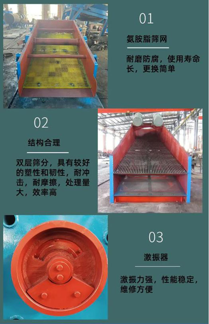 高頻振動篩性能特點