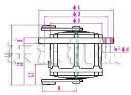 T05立式振動(dòng)電機(jī)外形圖